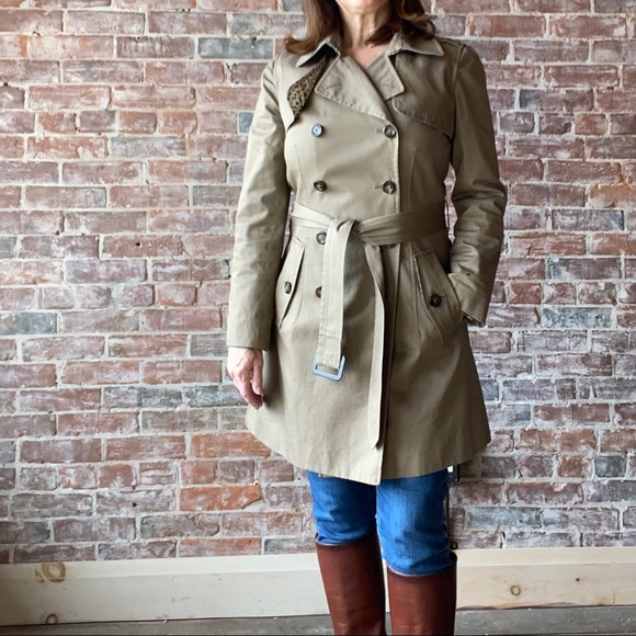 Banana Republic double breasted trench coat - Picture 1 of 13